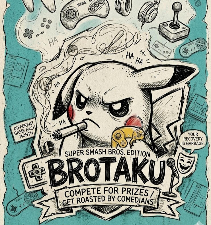 Brotaku Super Smash Bros Tournament Comedy Show